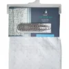 Da'core Badeforhæng inkl. ringe 180x200 cm polyester hvid