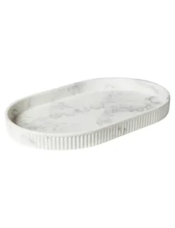 Da'core Bakke oval Polyresin marmor
