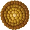 Da'core Bordskåner uld Ø20 cm oliven