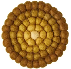 Da'core Bordskåner uld Ø20 cm oliven