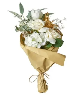 Da'core Buket Hortensia/Rose hvid