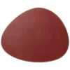Da'Core Curve Dækkeserviet i kunstigt læder Bordeaux 33x41 cm
