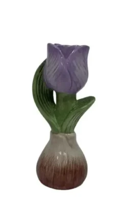 Da'core Deko blomst tulipan lilla