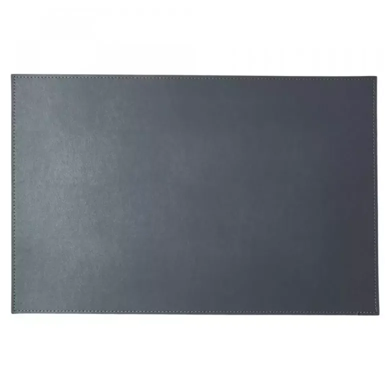 Da'Core Dækkeserviet i ægte læder (genanv.) Lys grå 30x45 cm