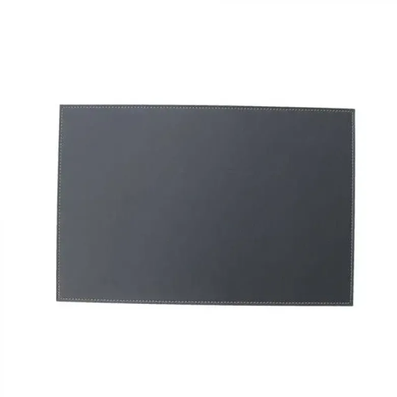Da'Core Dækkeserviet i kunstigt læder Grå 30x45 cm