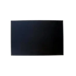 Da'Core Dækkeserviet i kunstigt læder Sort 30x45 cm