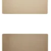 Da'Core Dækkeserviet PU soft 30x45 cm beige/taupe vendbar