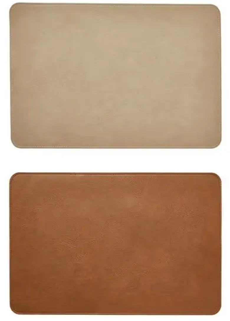 Da'core Dækkeserviet vendbar tobacco/sand