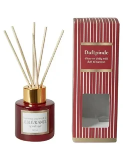 Da'core Duftpinde julehygge rød/guld 50 ml