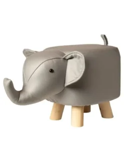 Da'core Elefant skammel grå