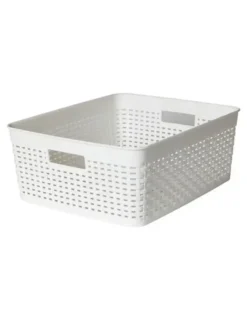 Da'core Fletkurv hvid 31x24x11,5 cm