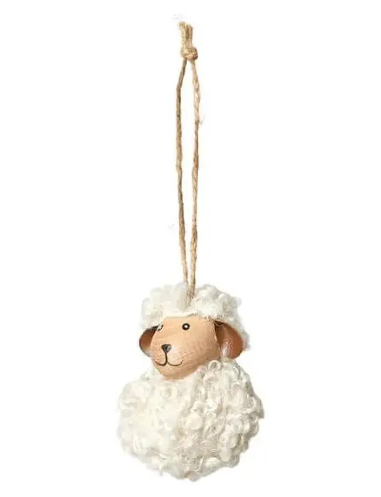 Da'core Får Fluffy hængende H7 cm Natur
