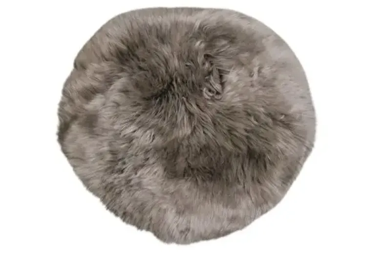 Da'core Ægte Sædeskind Ø 34 cm New Zealand Lux mocca
