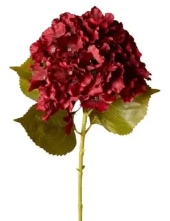 Da'core Hortensia stilk 70 cm vinrød