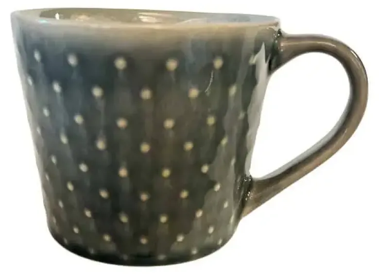 Da'core Krus dots 360 ml. blå