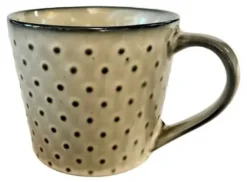 Da'core Krus dots 360 ml. grå