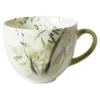 Da'core Krus Flora 48 cl. benporcelæn grøn