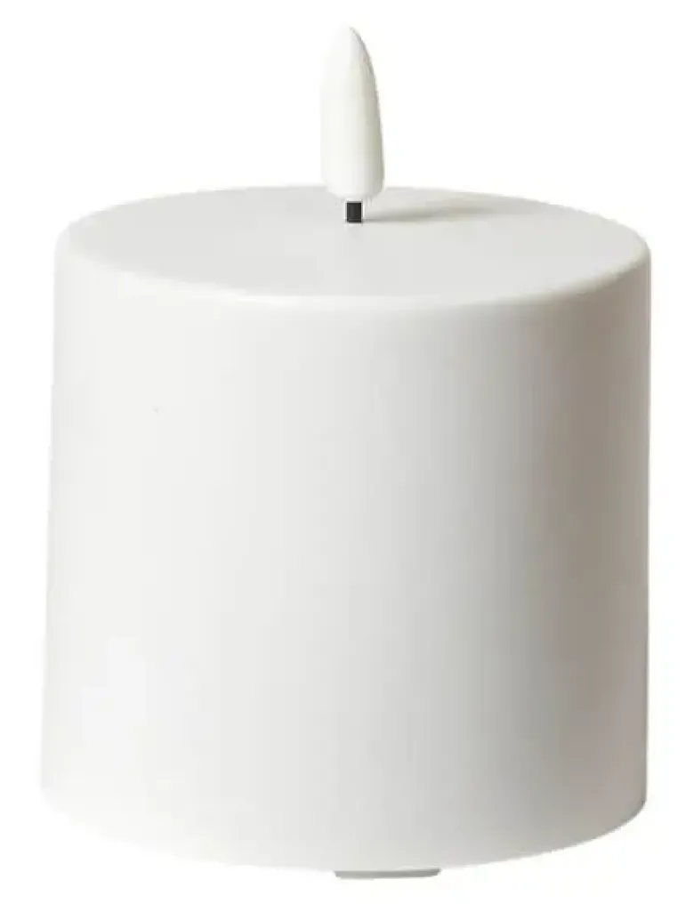 Da'core LED bloklys hvid H7,5 cm