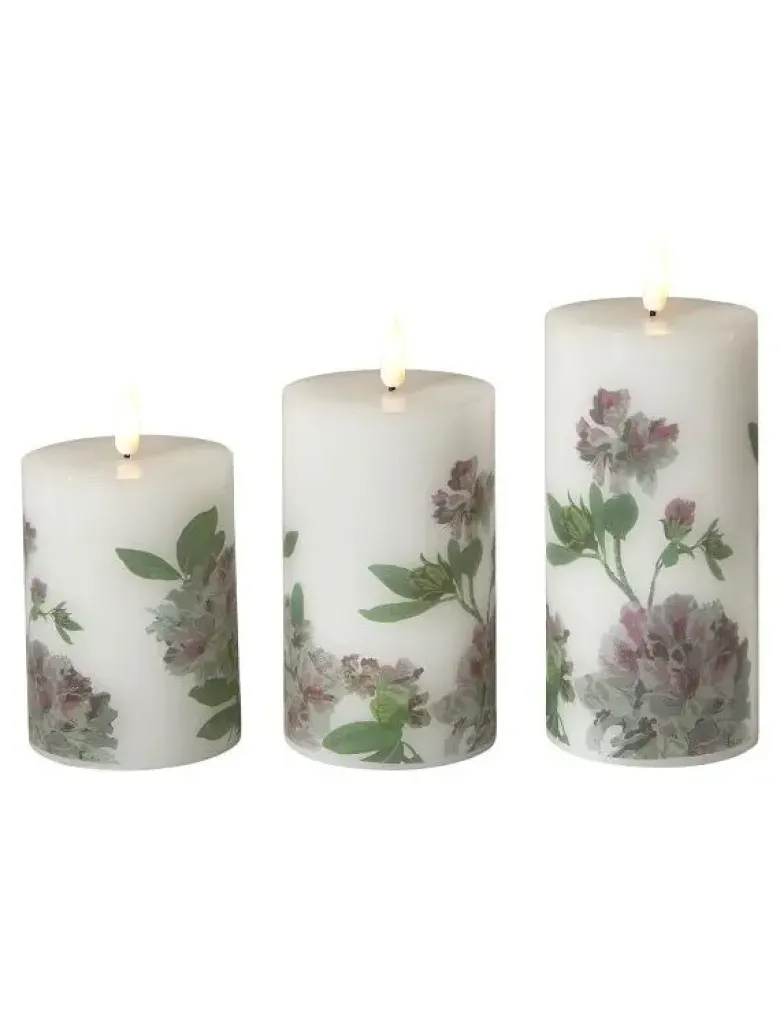Da'core LED bloklyssæt 3-pak hortensia