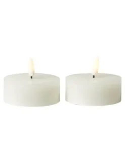 Da'core LED jumbo fyrfadslys 2 stk. 3D flamme Ø7