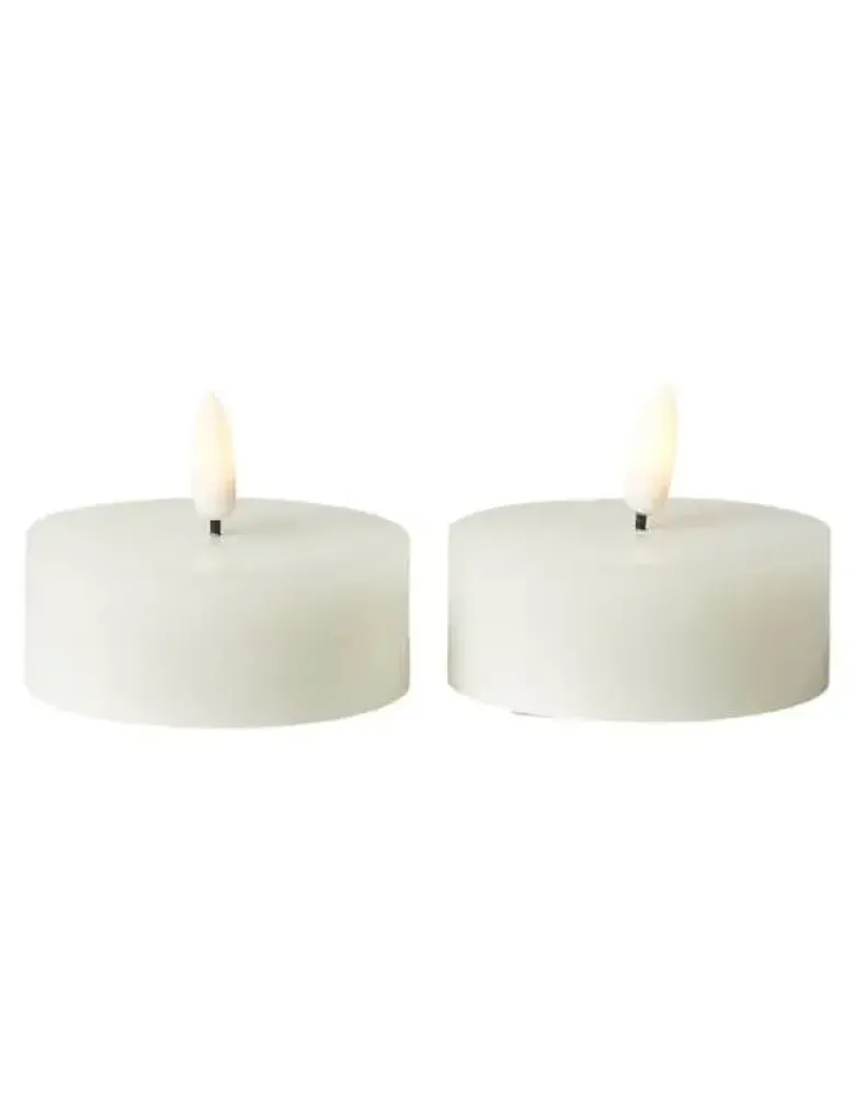 Da'core LED jumbo fyrfadslys 2 stk. 3D flamme Ø7