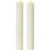 Da'core LED kronelys opladelig H18 cm 2-pak