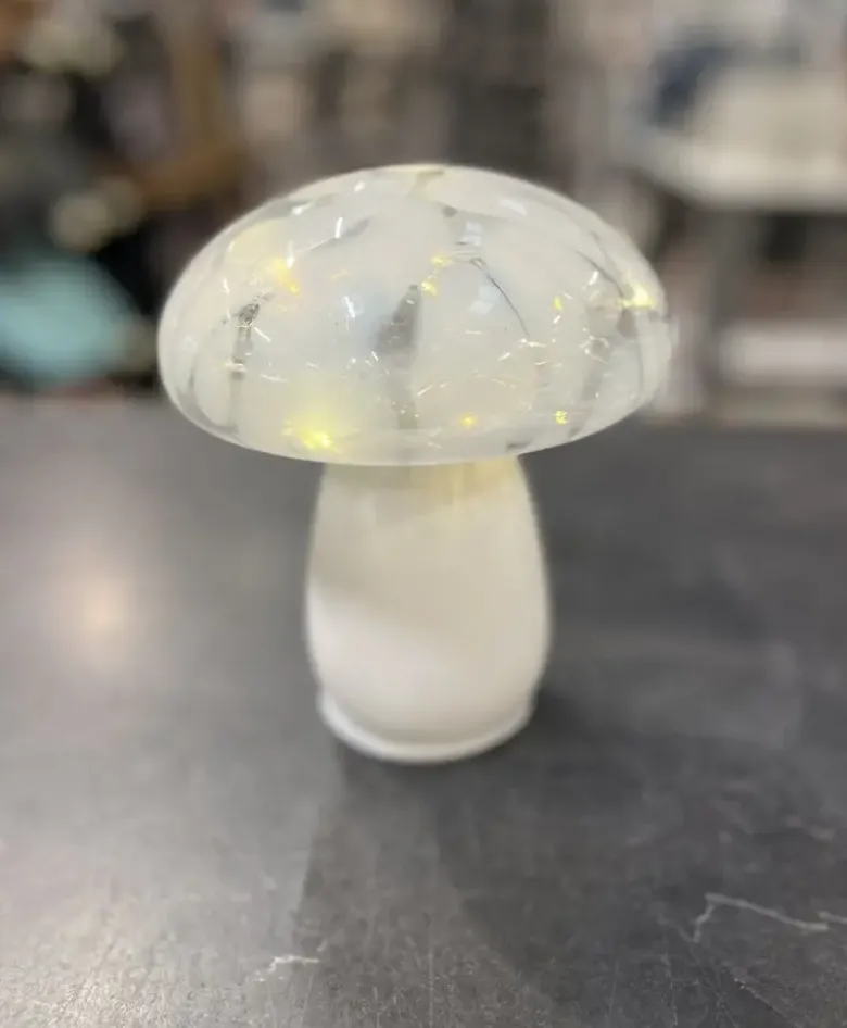 Da'core LED paddehat bordlampe hvid