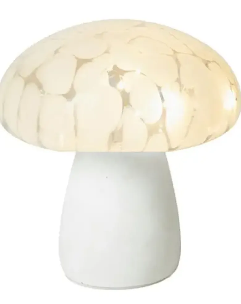 Da'core LED paddehat bordlampe hvid