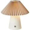 Da'core LED touch lampe plisse sand