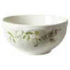 Da'core Skål Flora Ø14xH6,7 cm benporcelæn grøn