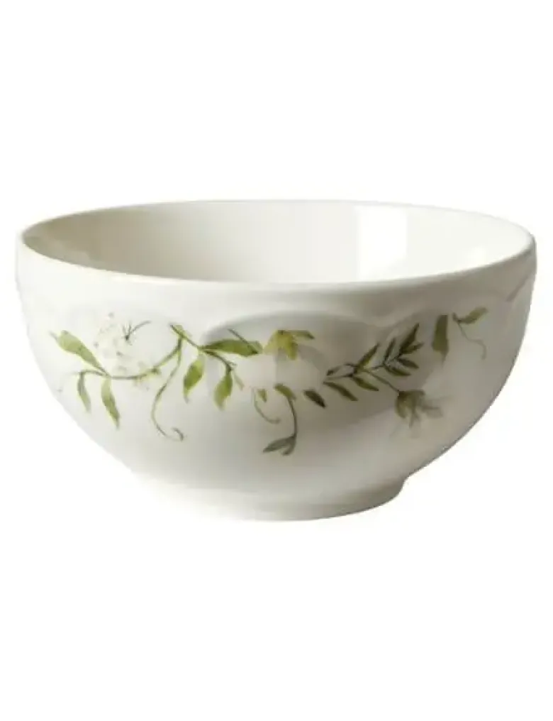 Da'core Skål Flora Ø14xH6,7 cm benporcelæn grøn