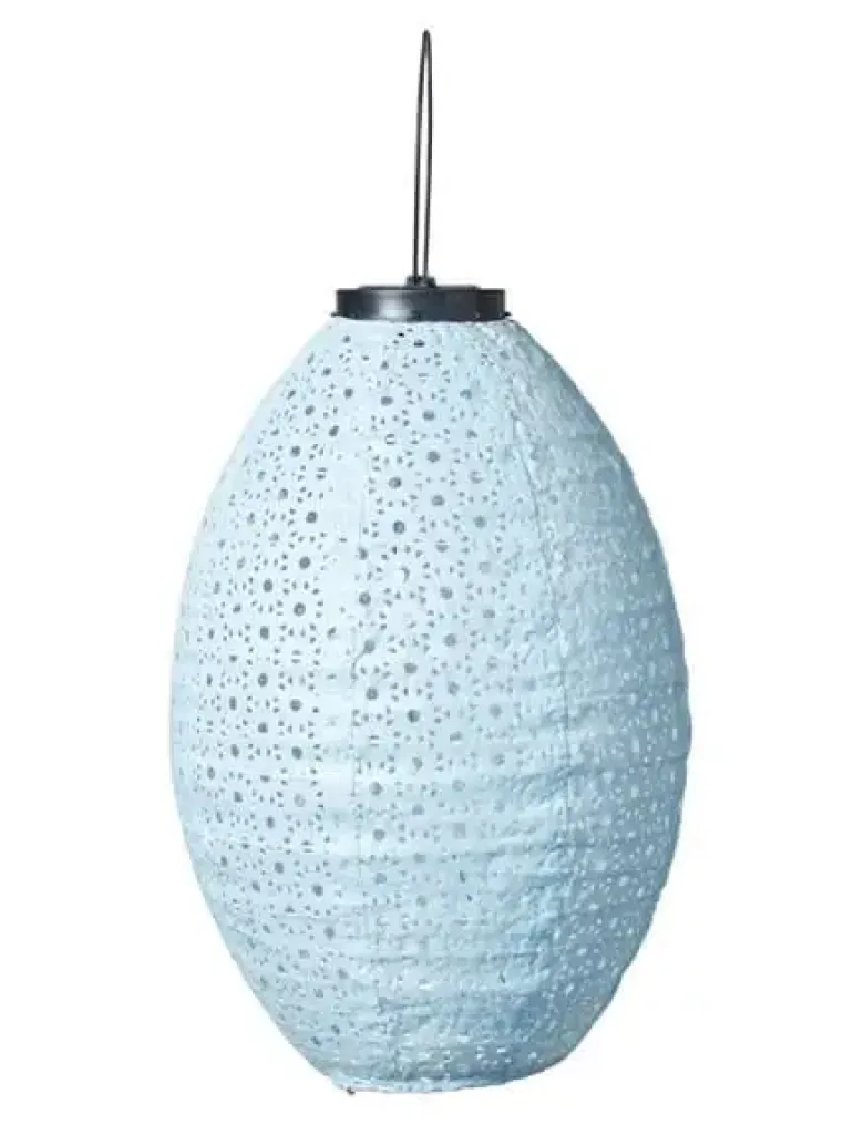 Da'core Solar Lanternelampe Ø25 cm. blå
