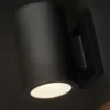 Da'core Solcelle væglampe sort