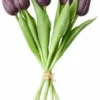 Da'core Tulipan buket 7 stk 39cm lilla
