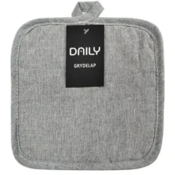 Daily grydelap lys grå