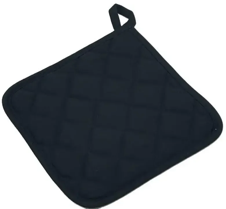 Daily grydelap 19x19 cm sort