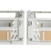 DAY Opbevaringskasse Light grey 2 stk 25x16.5x10 cm