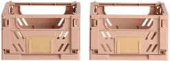 Day Opbevaringskasse Natural sand 2 stk.17x12.5x7 cm