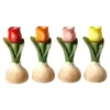 Dekorationsblomst tulipan assorterede farver 1 stk.