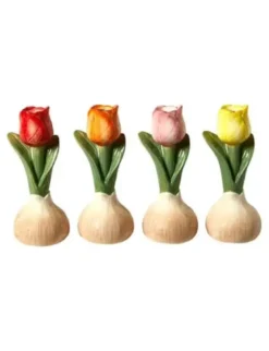 Dekorationsblomst tulipan assorterede farver 1 stk.