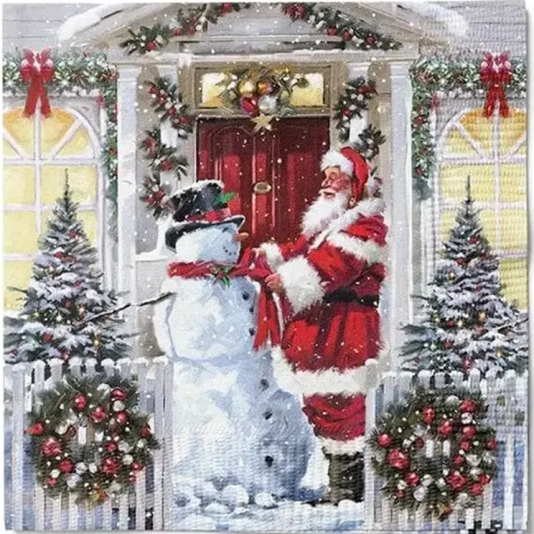 Det Gamle Apotek Juleservietter 20 stk Cosy Christmas
