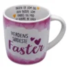 Enjoy mug krus Verdens sødeste Faster