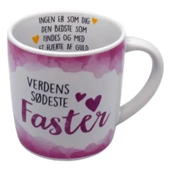 Enjoy mug krus Verdens sødeste Faster