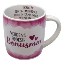 Enjoy mug krus Verdens sødeste Bonusmor