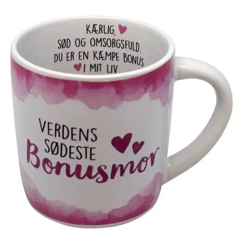 Enjoy mug krus Verdens sødeste Bonusmor