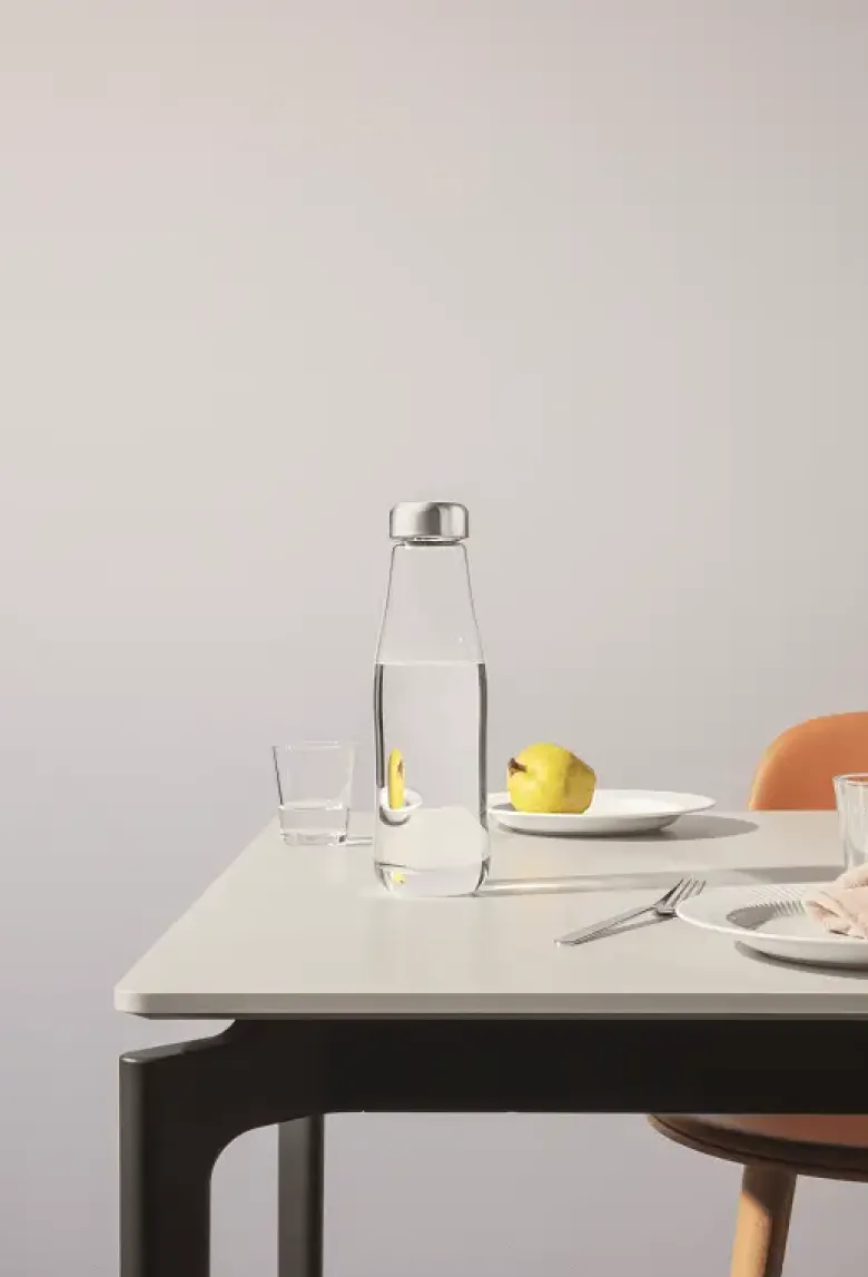 Eva Solo Glaskaraffel m. Skruelåg - 1,3 liter