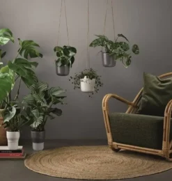 Eva Solo Hængende selvvandende urtepotte nordic grey