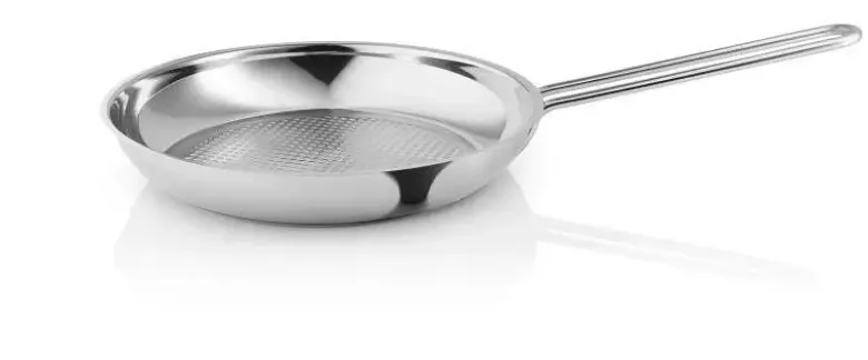 Eva Trio Honeycomb stegepande rustfri stål Ø28 cm
