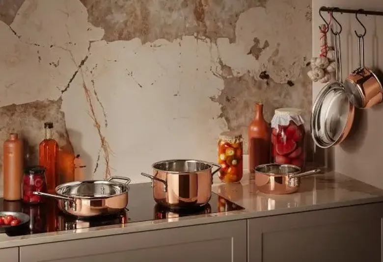 Eva Trio Kasserolle Kobber 1L