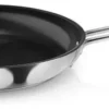 Eva Trio Recycled Rustfrit Stål stegepande 24 cm med keramisk belægning